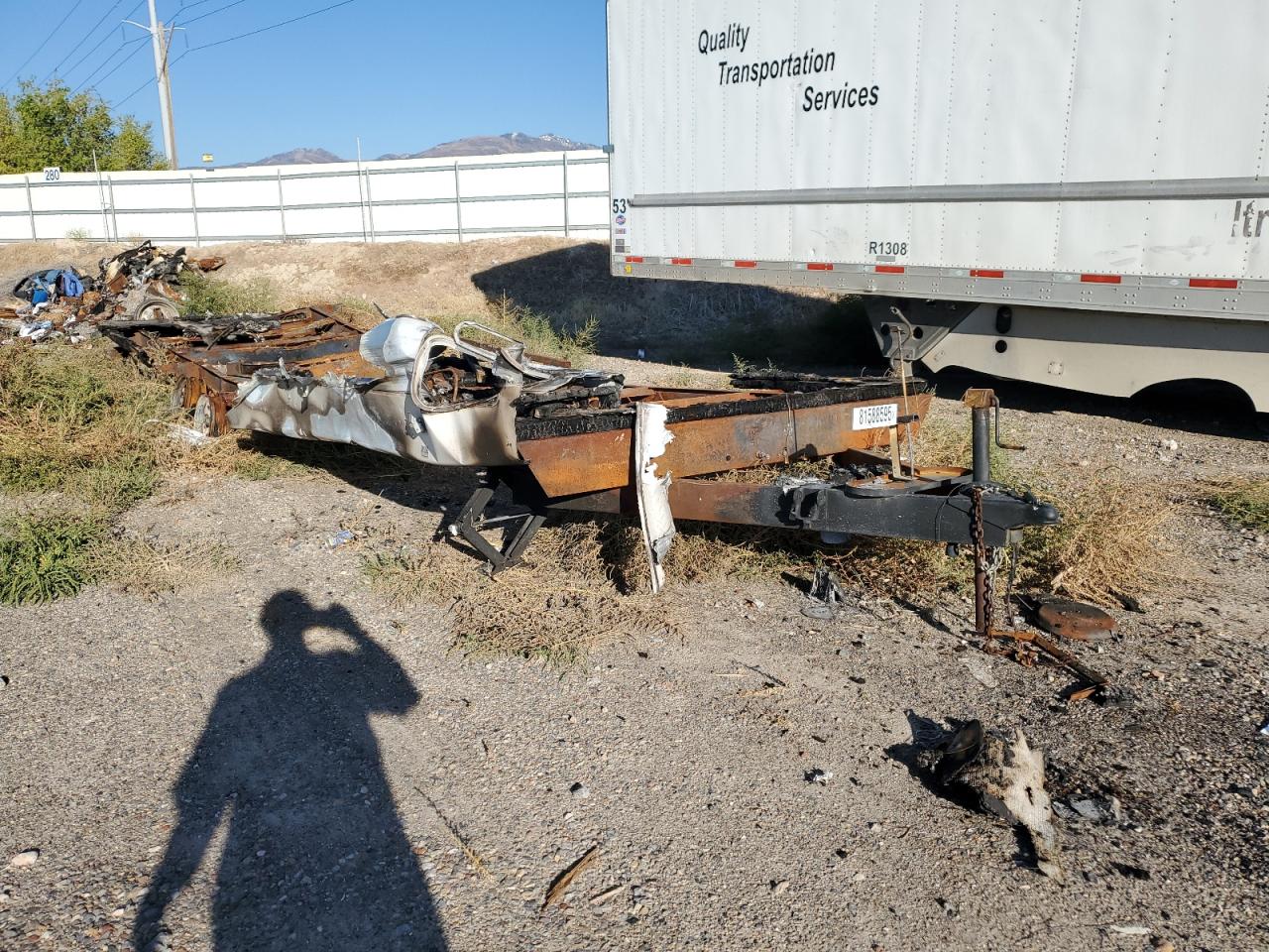  Salvage Kyrv Trailer