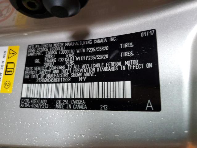 2017 LEXUS RX 450H BASE #3297924782