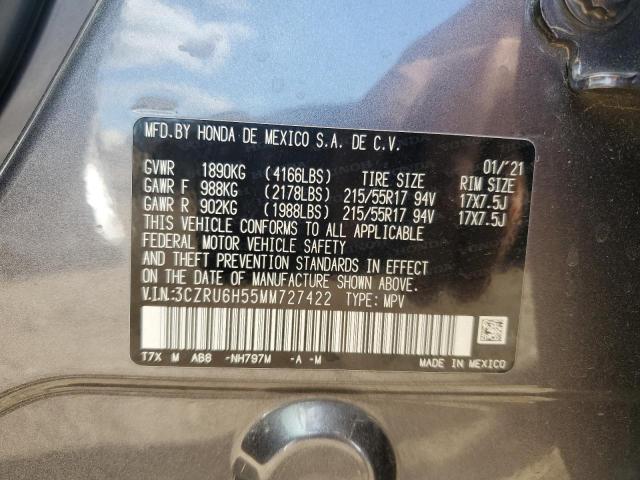 2021 HONDA HR-V EX #3302840905