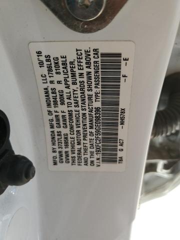 2016 HONDA CIVIC LX - 19XFC2F59GE098396