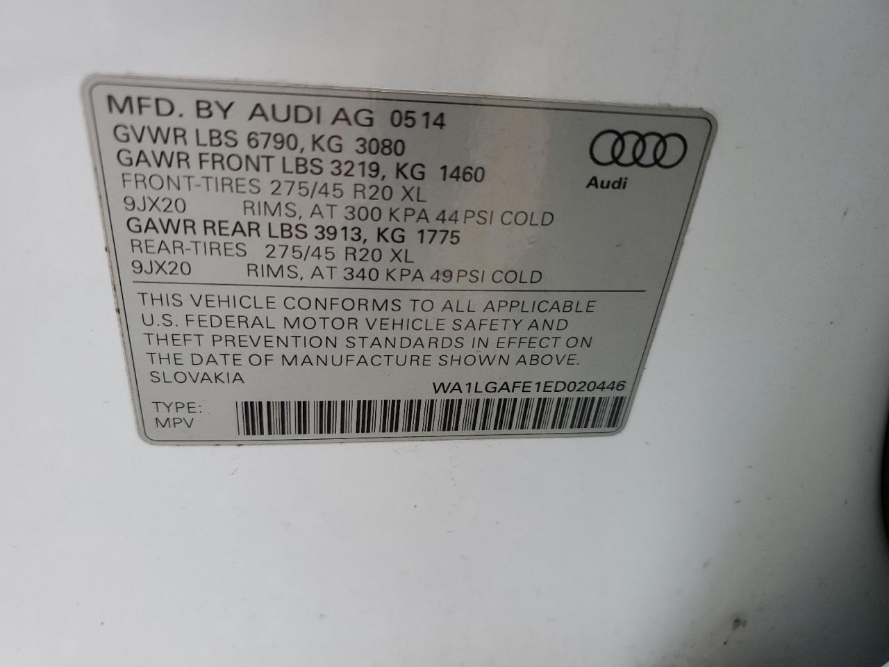 AUDI Q7 PREMIUM PLUS