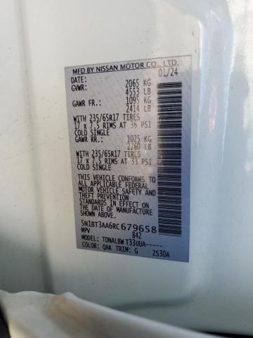 2024 NISSAN ROGUE S #3291313154