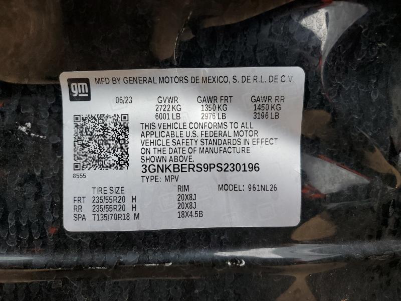 2023 CHEVROLET BLAZER RS #3302937604