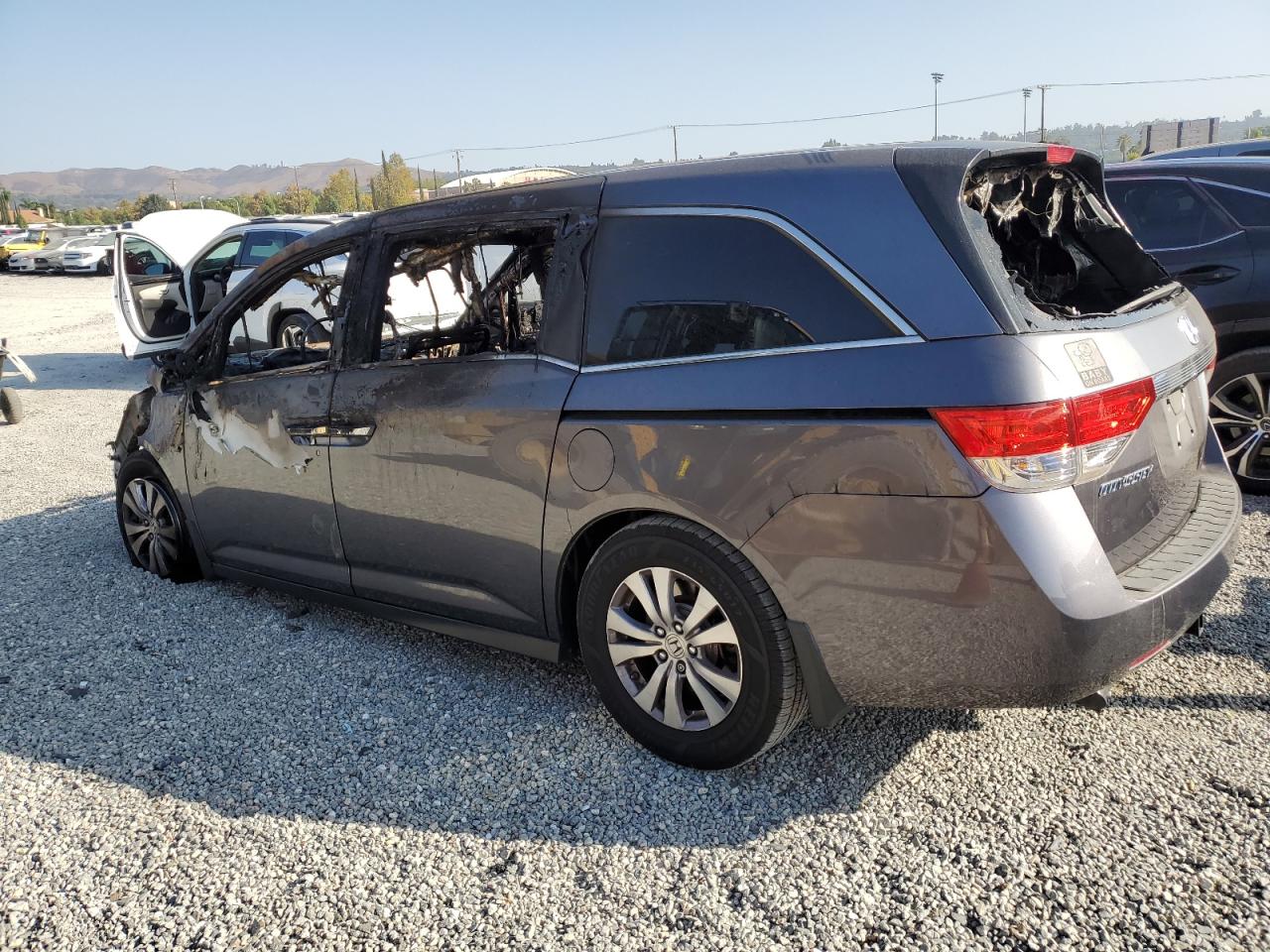 Lot #3309635077 2016 HONDA ODYSSEY EX