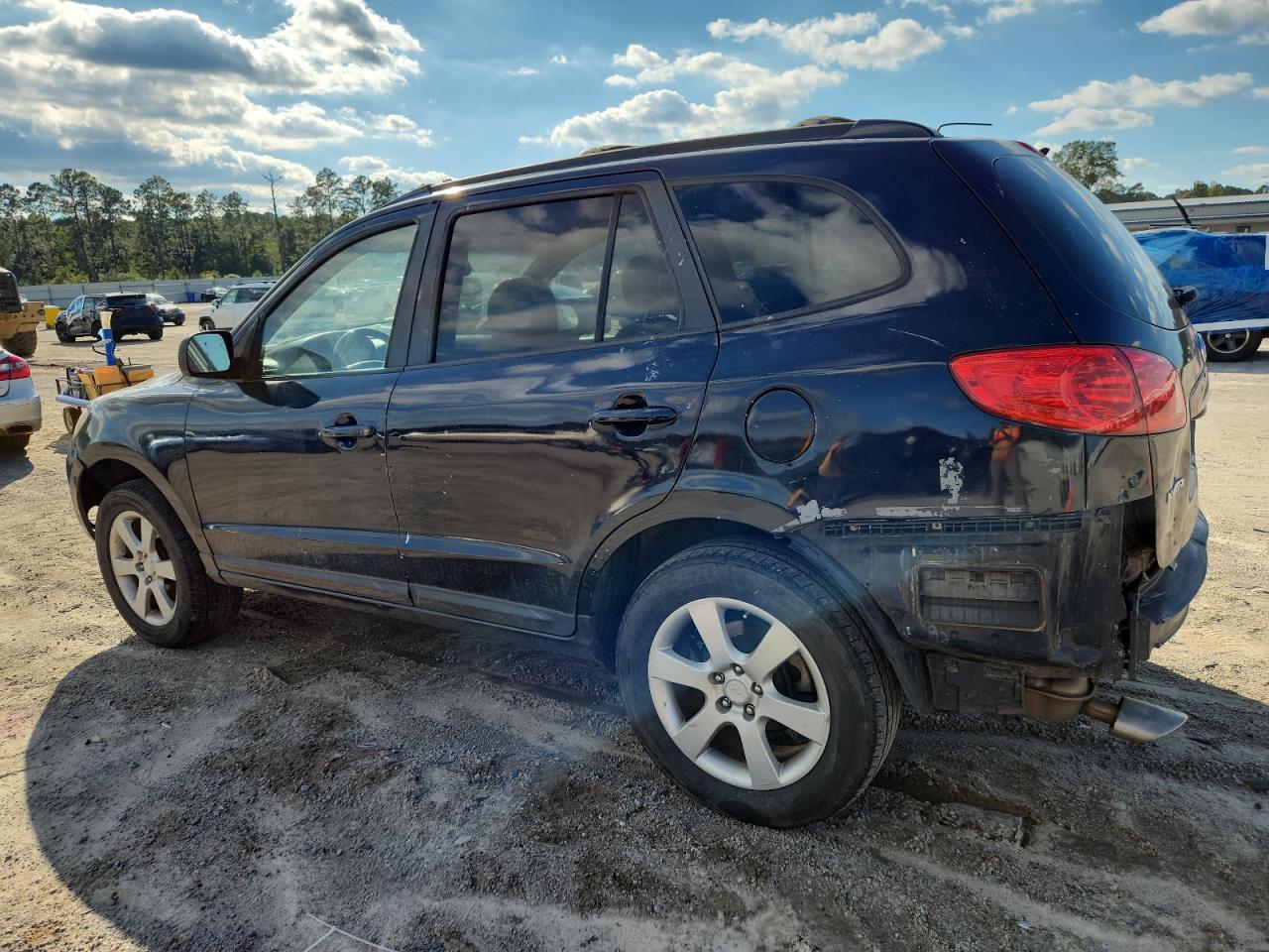 Lot #3280390985 2009 HYUNDAI SANTA FE SE