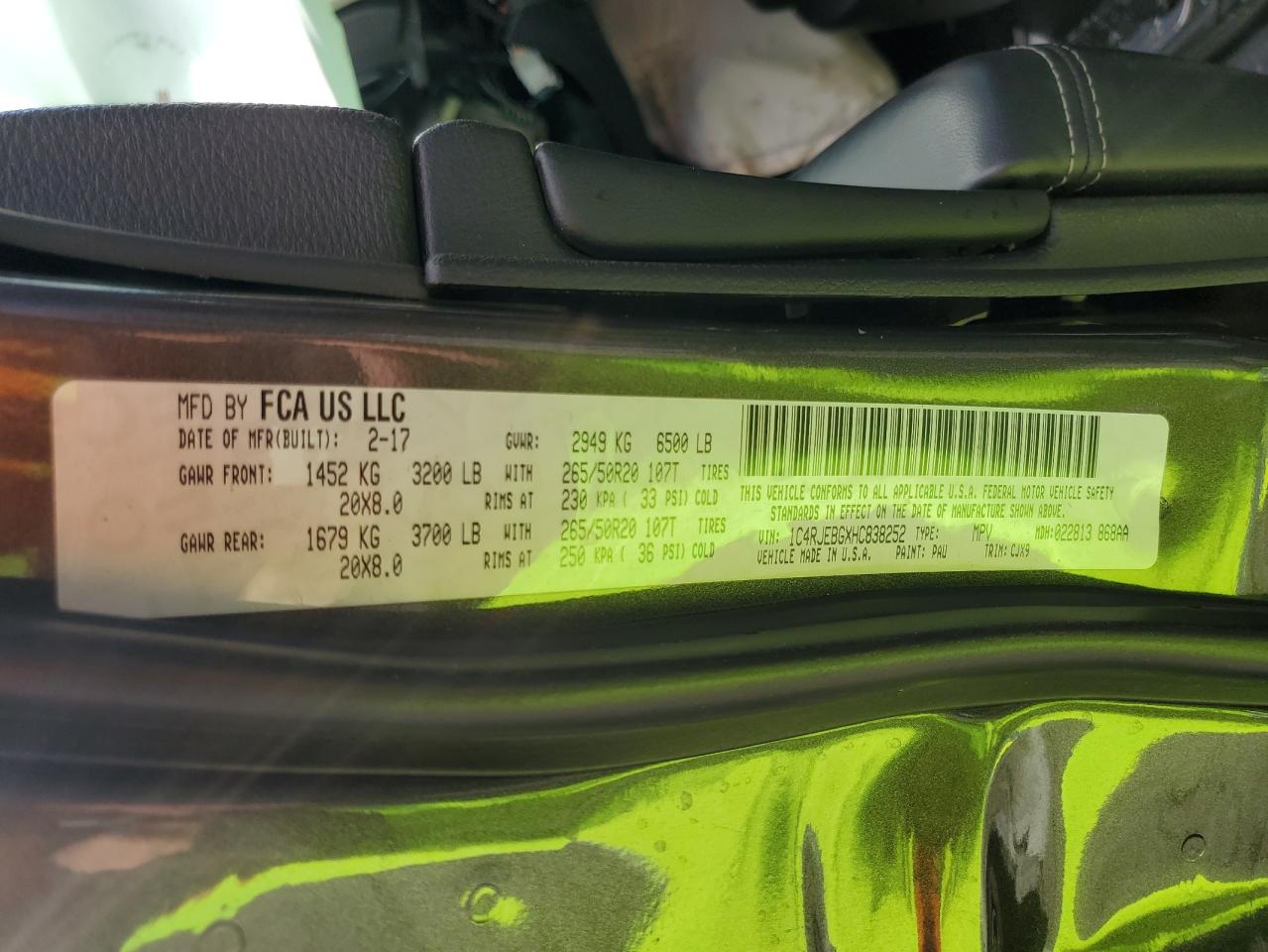 JEEP GRAND CHEROKEE LIMITED