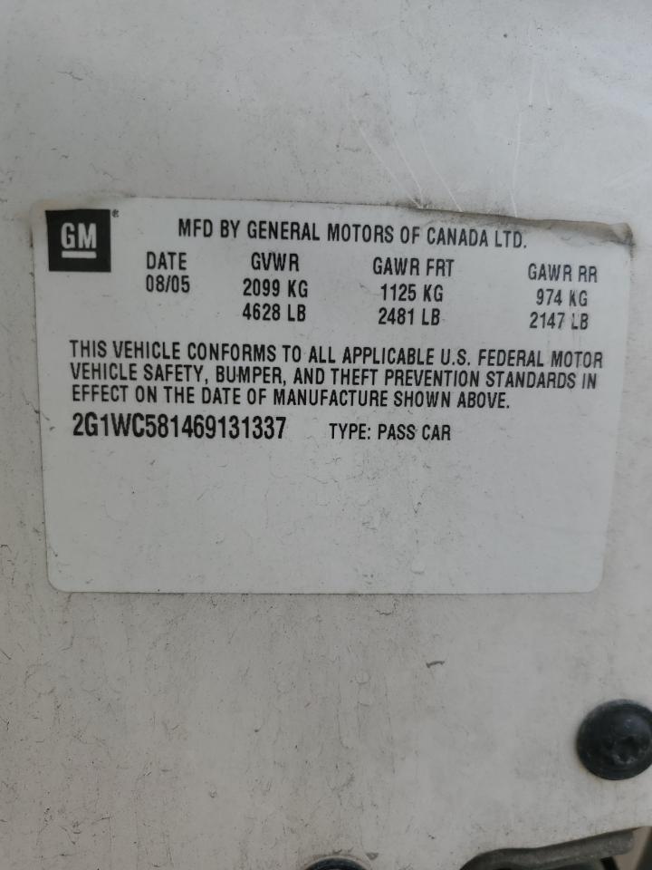 Lot #3284402730 2006 CHEVROLET IMPALA LT