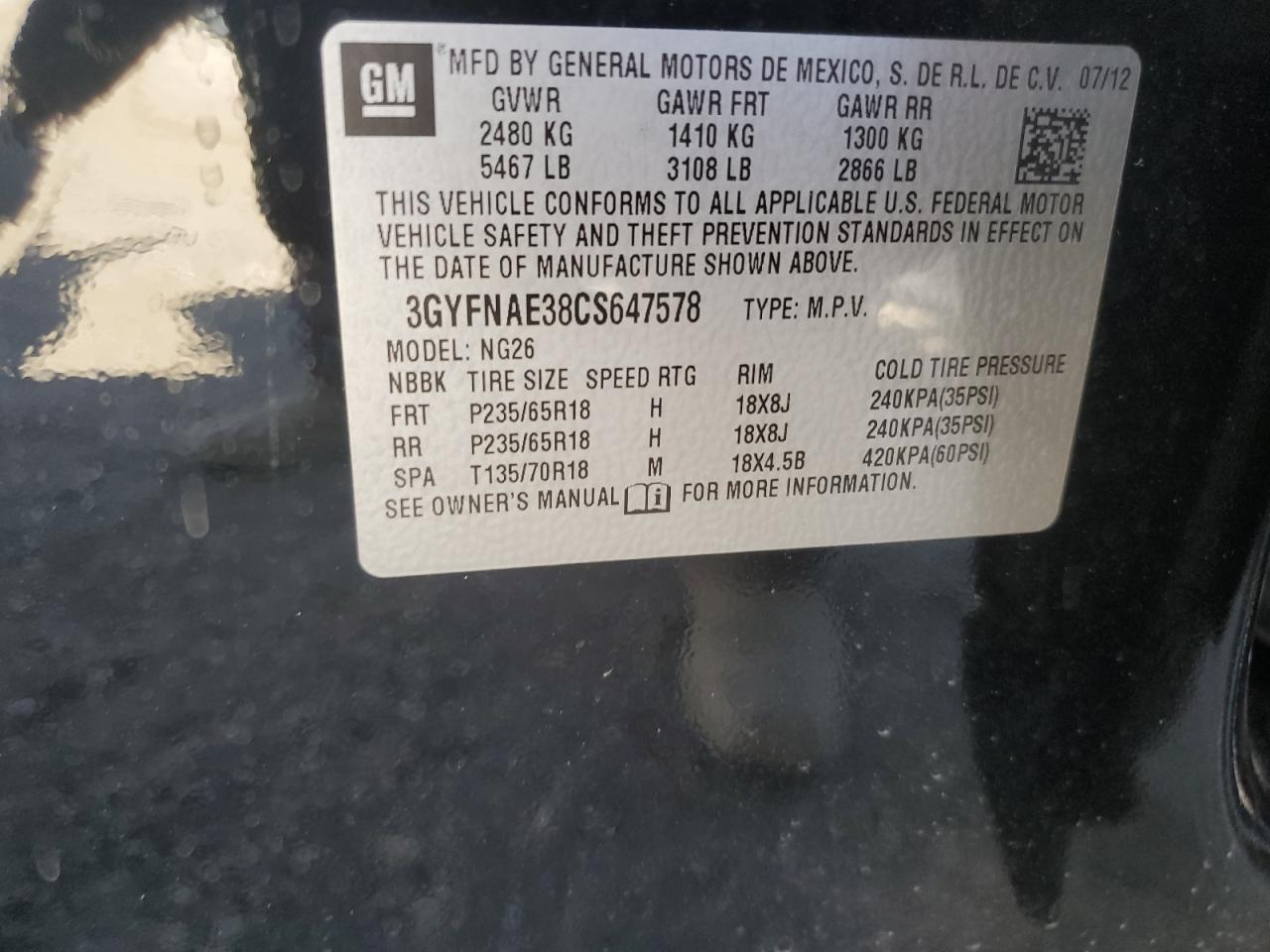 CADILLAC SRX LUXURY COLLECTION