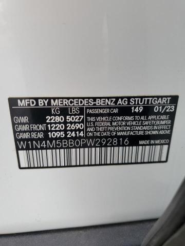 2023 MERCEDES-BENZ GLB AMG 35 4MATIC W1N4M5BB0PW292816