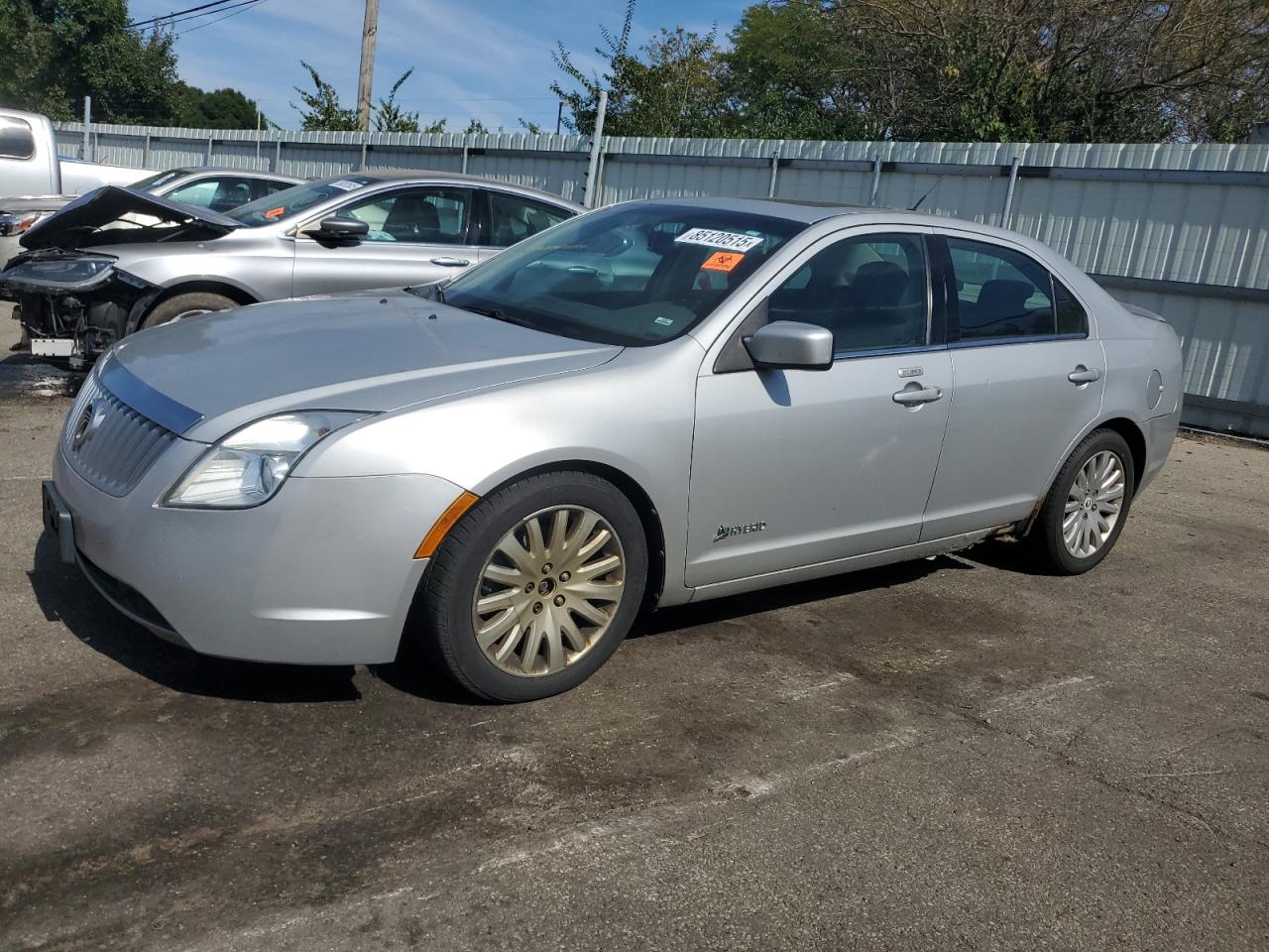  Salvage Mercury Milan