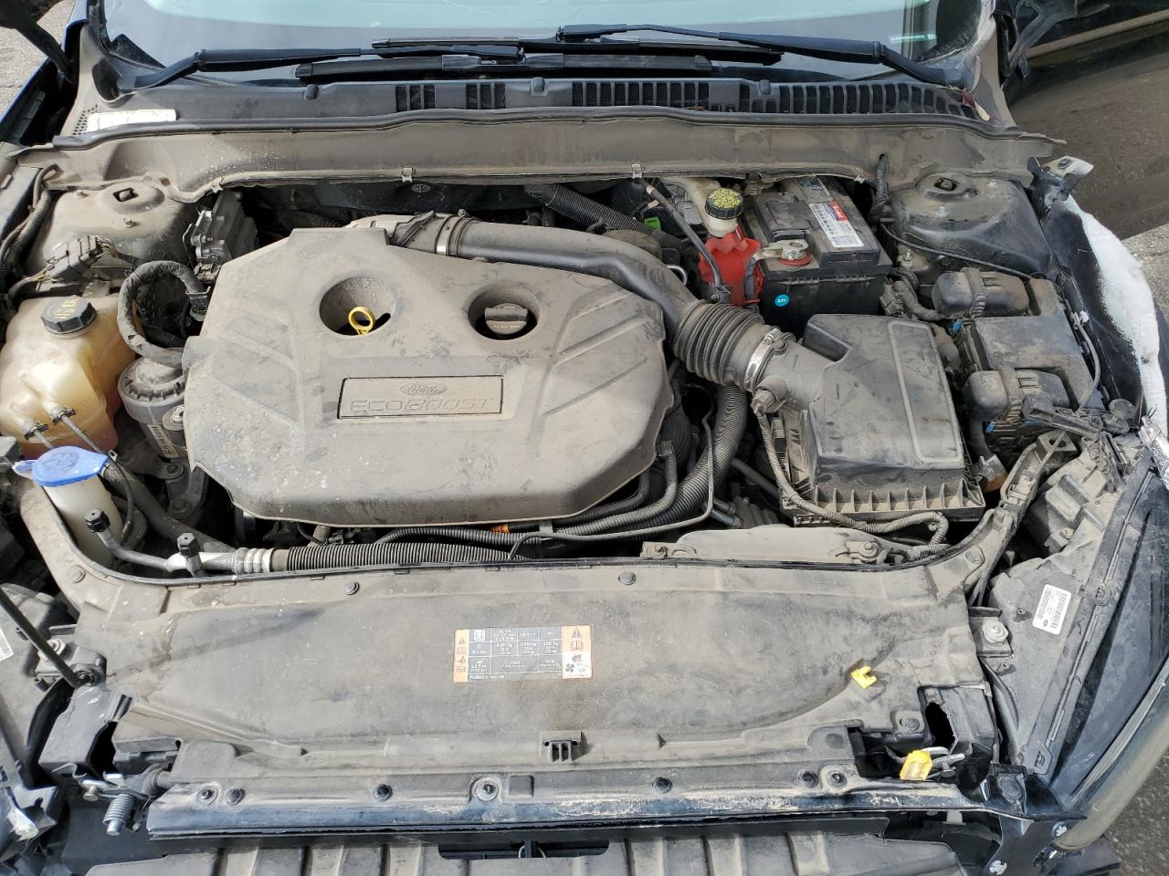 Lot #3302115179 2016 FORD FUSION TIT