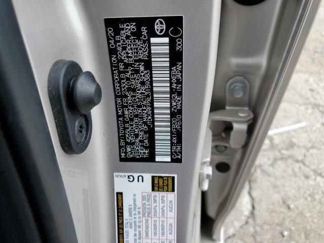 2020 TOYOTA PRIUS PRIM - JTDKARFPXL3159383