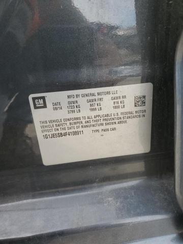 2015 CHEVROLET SONIC LTZ - 1G1JE5SB4F4108911