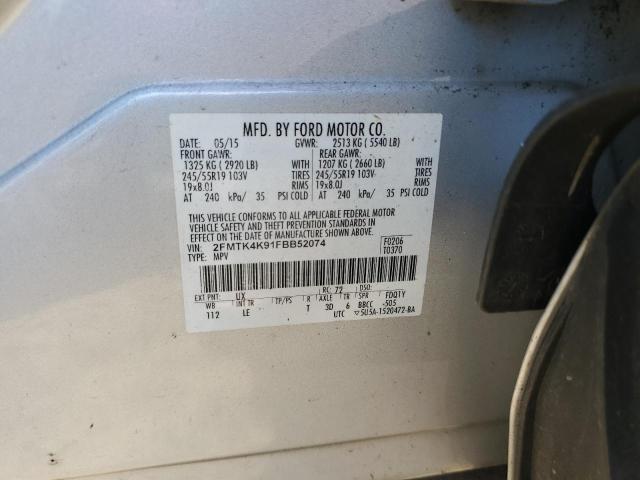 2015 FORD EDGE TITAN 2FMTK4K91FBB52074