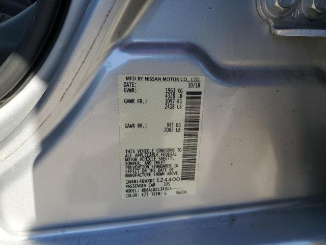 2019 NISSAN ALTIMA S #3291268977