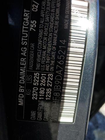 2013 MERCEDES-BENZ E 350 4MAT - WDDHF8JB9DA765214