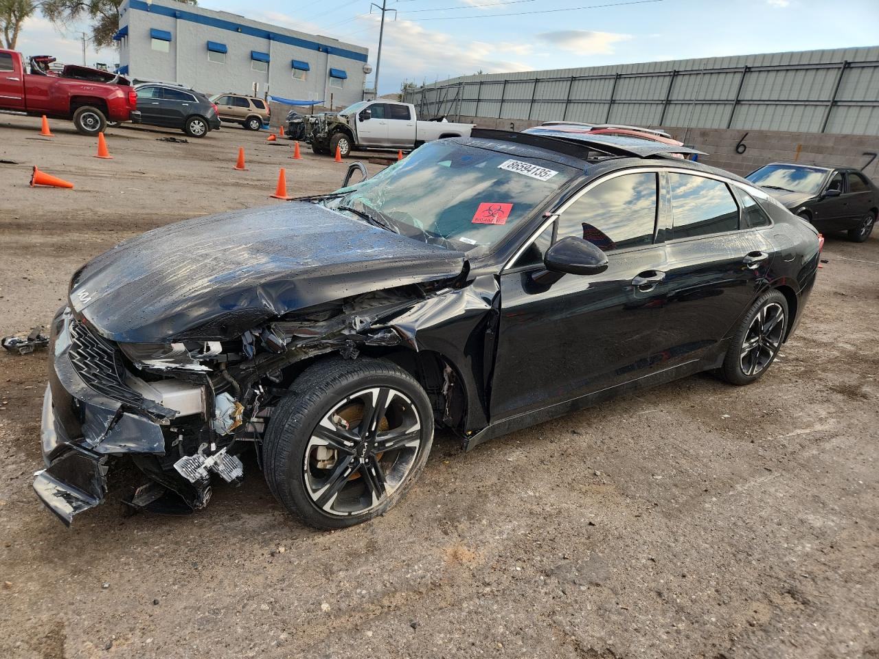 Lot #3282539864 2022 KIA K5 GT LINE