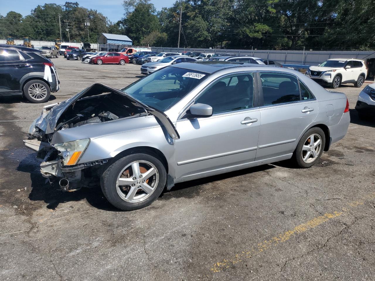 Lot #3293312422 2007 HONDA ACCORD EX