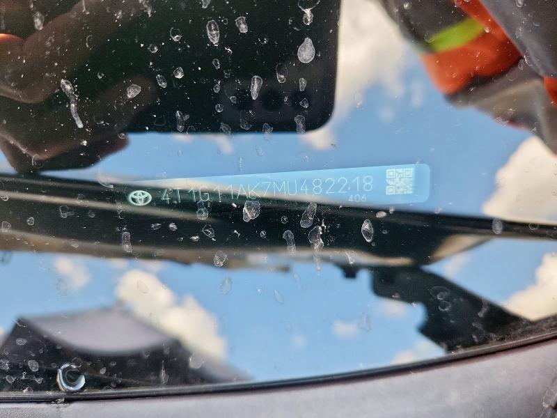 2021 TOYOTA CAMRY SE - 4T1G11AK7MU482218