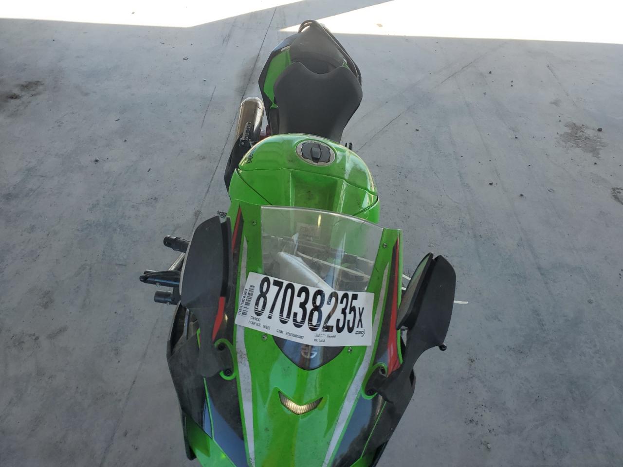 Lot #3305465120 2021 KAWASAKI ZX1002 M