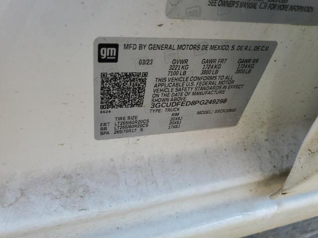 2023 CHEVROLET SILVERADO #3298046166