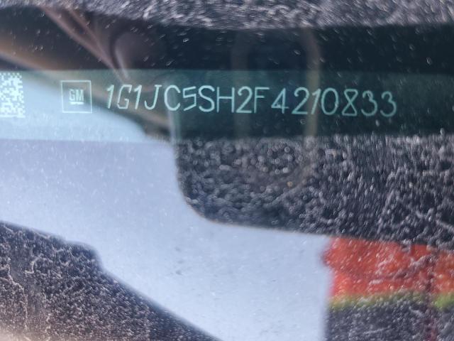 2015 CHEVROLET SONIC LT 1G1JC5SH2F4210833