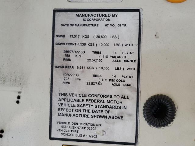 2009 IC CE SERIES SCHOOL #3273801354