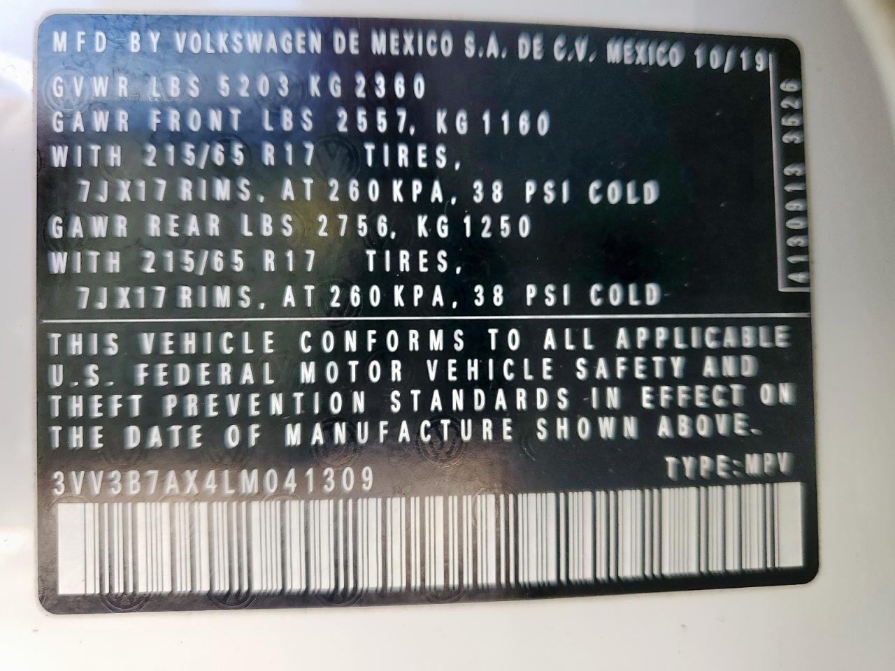 VOLKSWAGEN TIGUAN SE