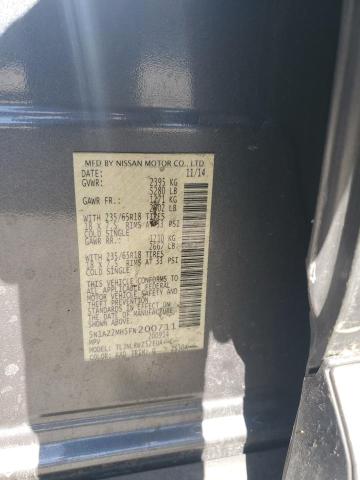 2015 NISSAN MURANO S #3303665934