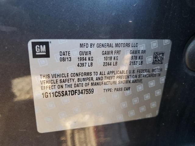 2013 CHEVROLET MALIBU 1LT - 1G11C5SA7DF347559