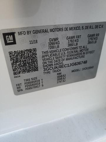 2018 CHEVROLET SILVERADO #3302855928