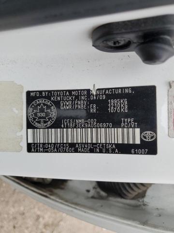 2010 TOYOTA CAMRY BASE - 4T1BF3EK9AU506970