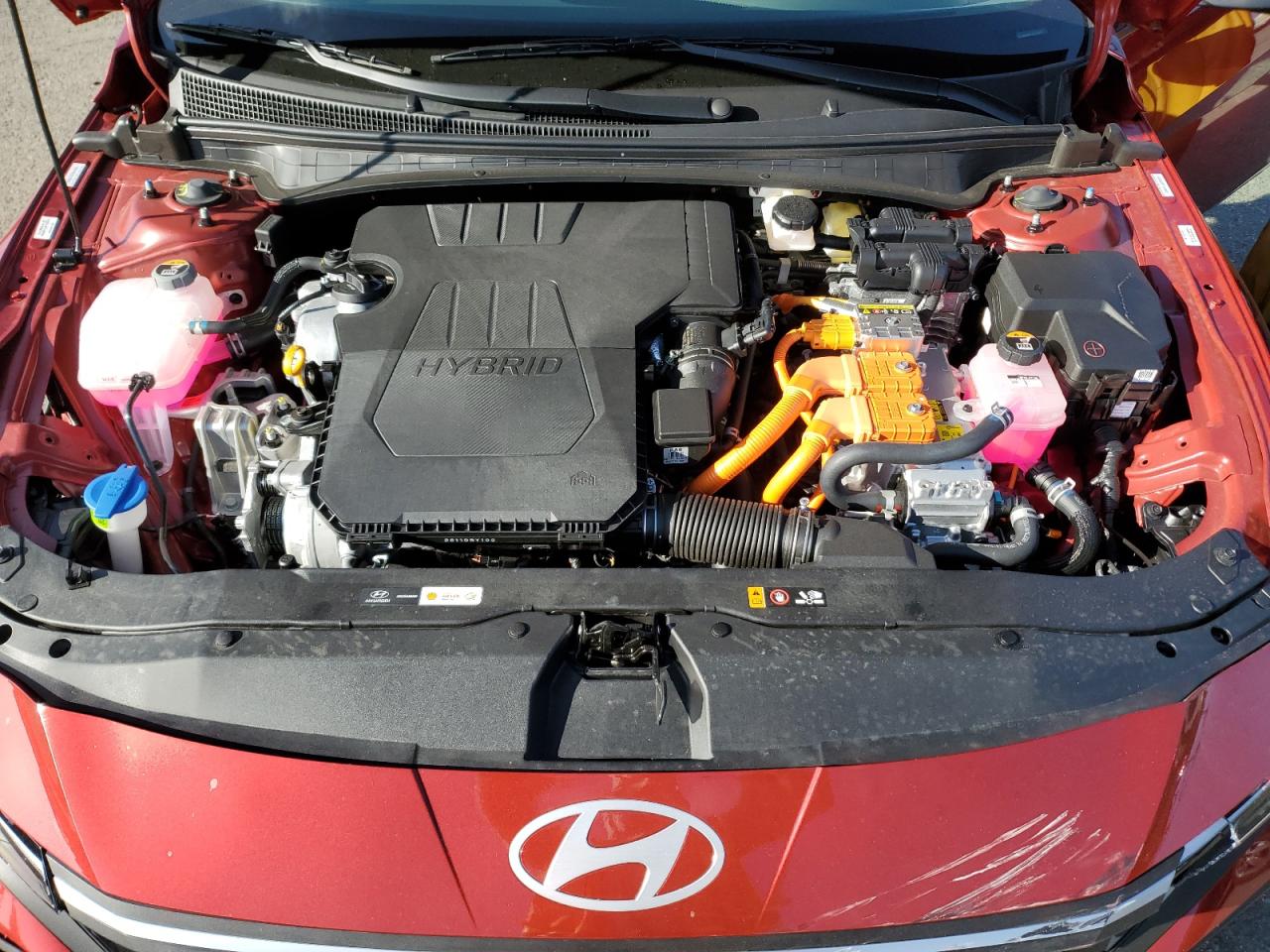 HYUNDAI ELANTRA BLUE