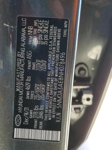 2022 HYUNDAI TUCSON SE - 5NMJA3AE8NH078496