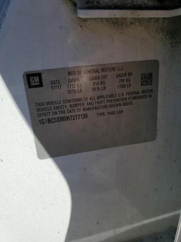 2017 CHEVROLET CRUZE LS 1G1BC5SM9H7277139