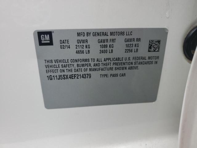 2014 CHEVROLET MALIBU LTZ - 1G11J5SX4EF214379