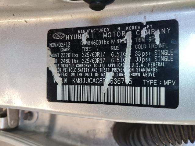 2013 HYUNDAI TUCSON GLS #3296245425