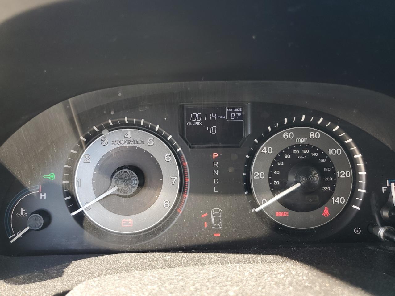 Lot #3284210586 2012 HONDA ODYSSEY EXL