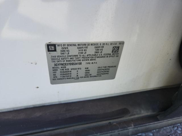 2013 CADILLAC SRX LUXURY - 3GYFNCE37DS534198