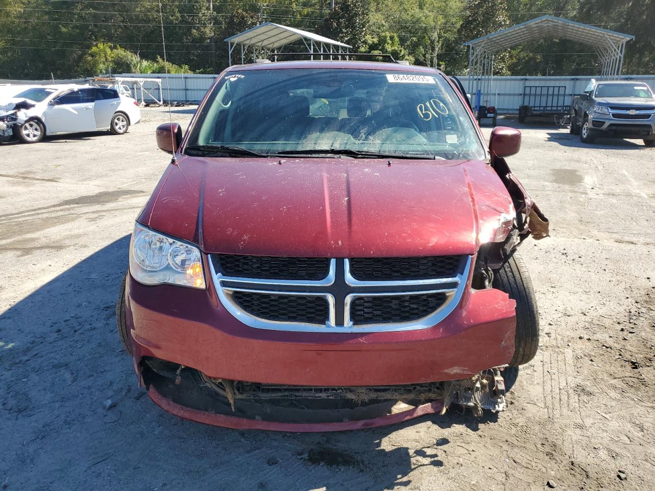 Lot #3302843920 2019 DODGE GRAND CARA