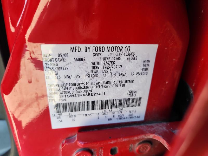 2008 FORD F250 SUPER #3274029473