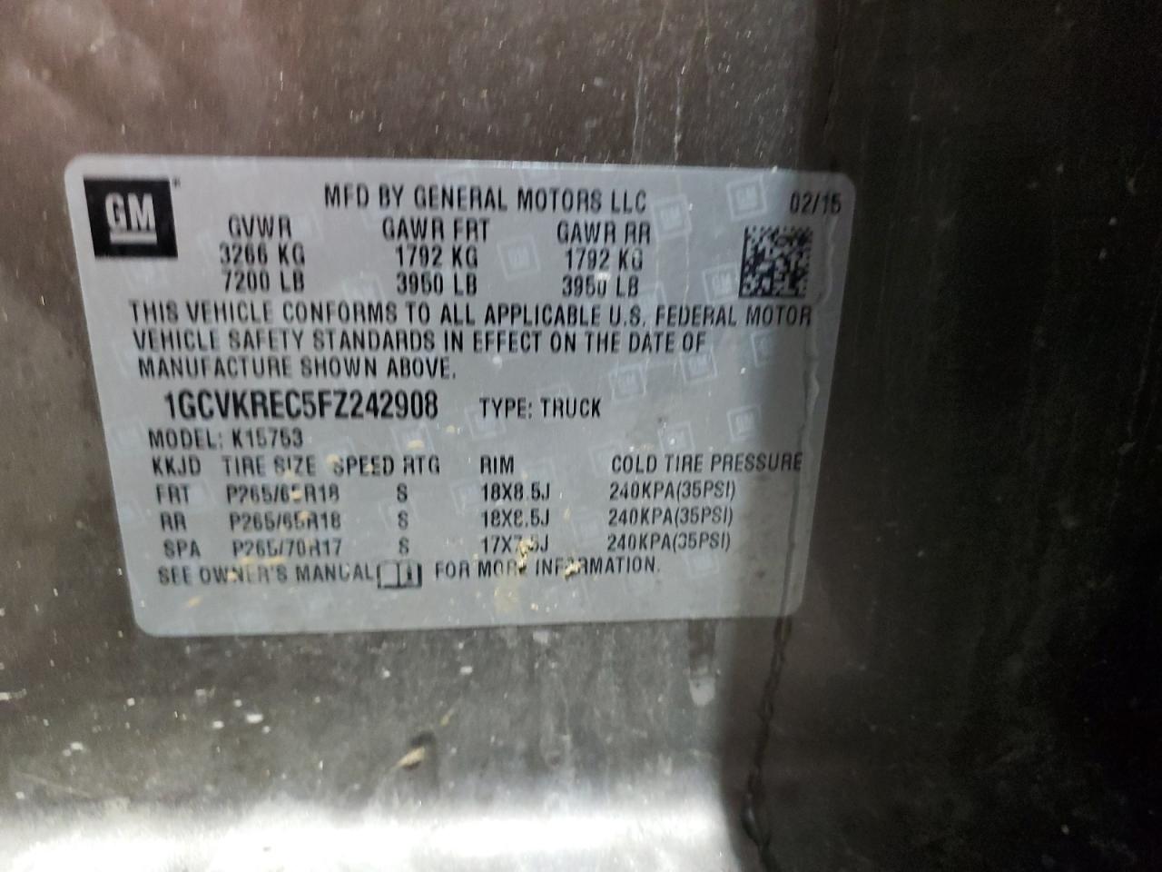 CHEVROLET SILVERADO K1500 LT