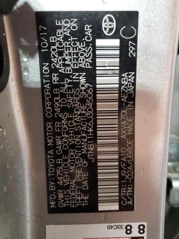 2018 TOYOTA CAMRY L - JTNB11HK6J3045067