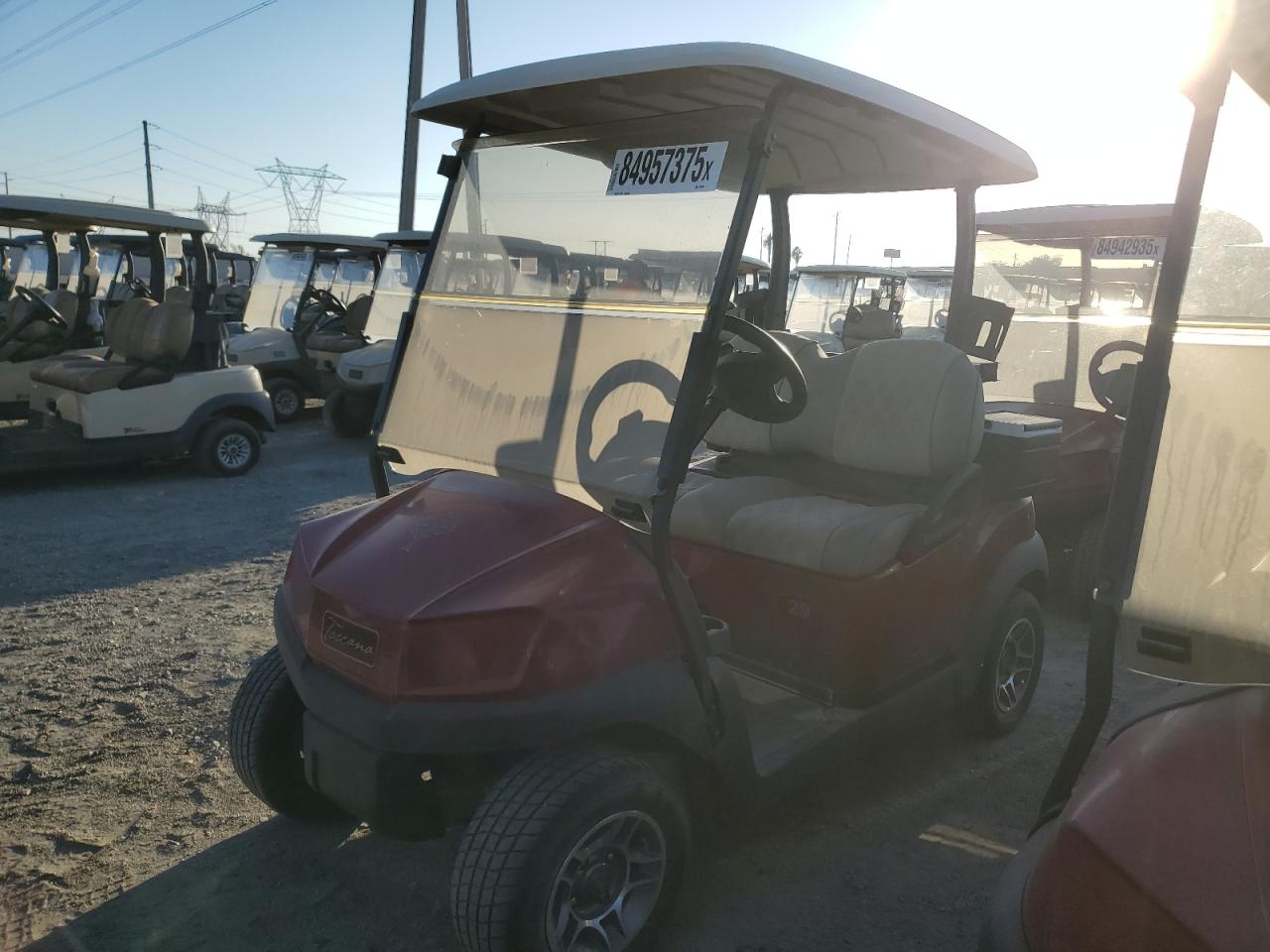Lot #3263696694 2020 CLUB CAR TEMPO LITHIUM