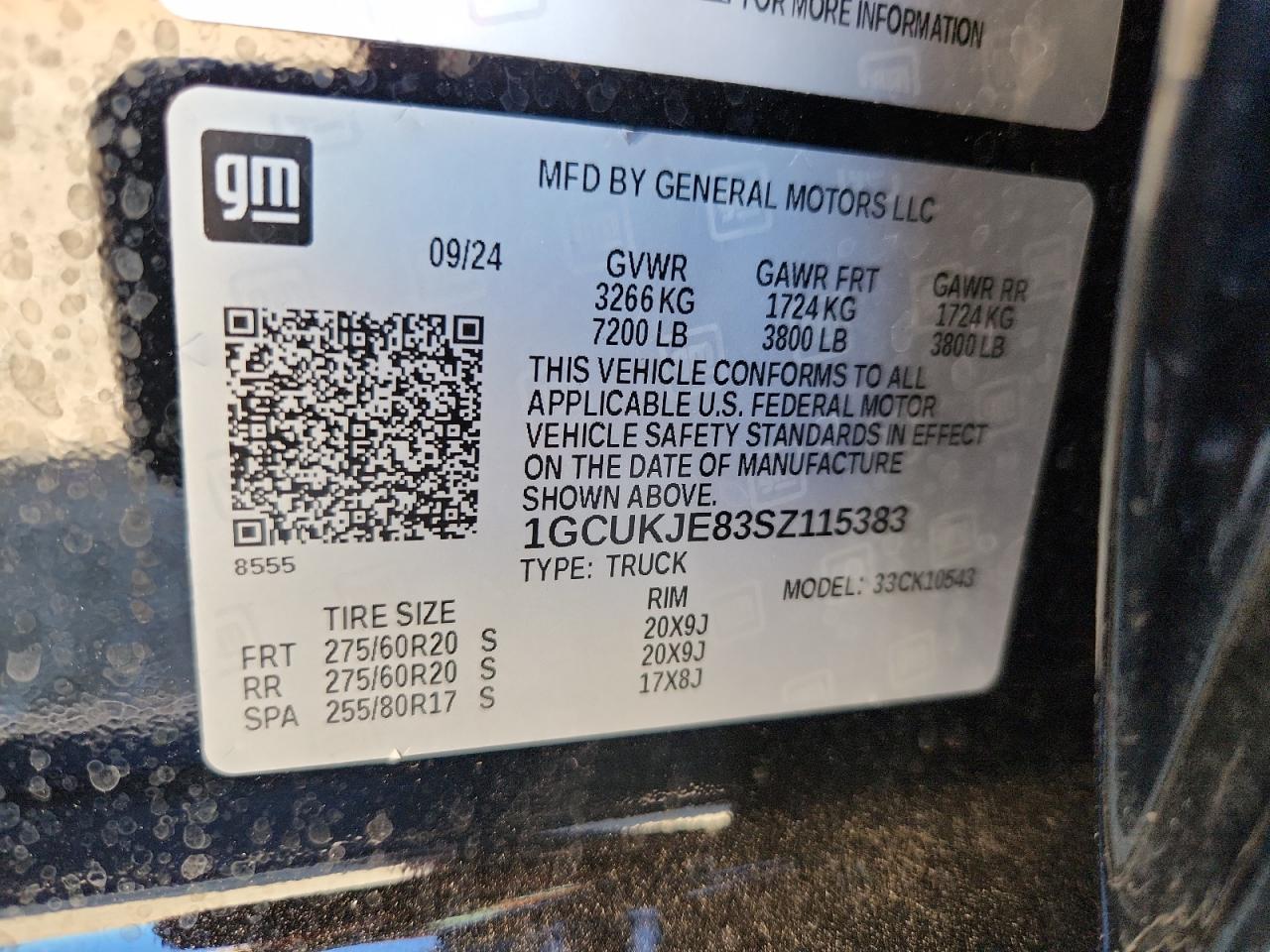 CHEVROLET SILVERADO K1500 HIGH COUNTRY