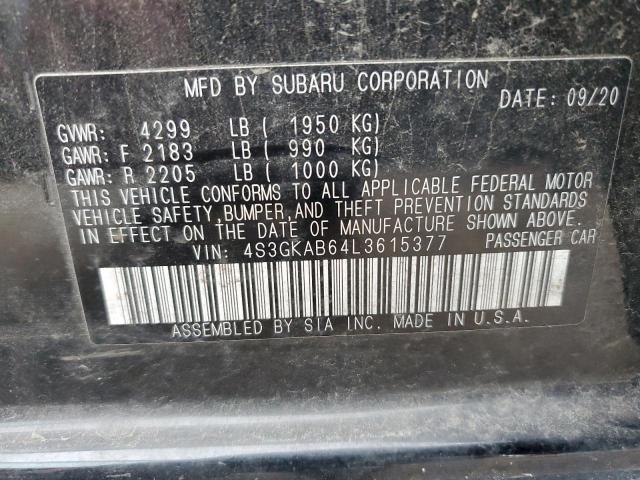 2020 SUBARU IMPREZA #3305576090