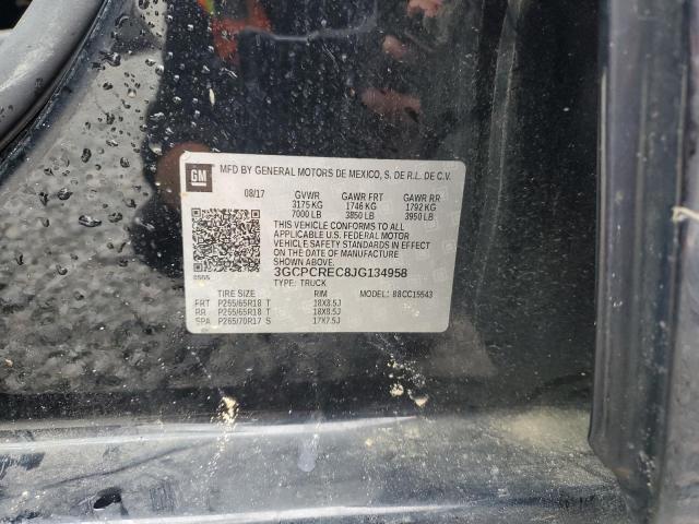 2018 CHEVROLET SILVERADO #3284639352