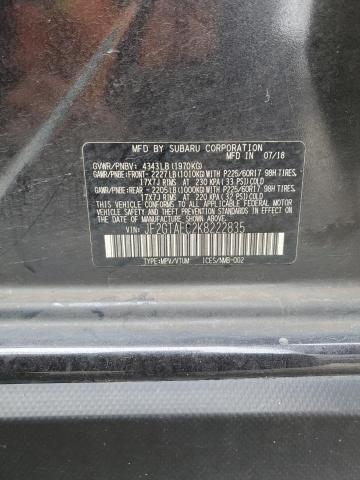 2019 SUBARU CROSSTREK JF2GTAEC2K8222835