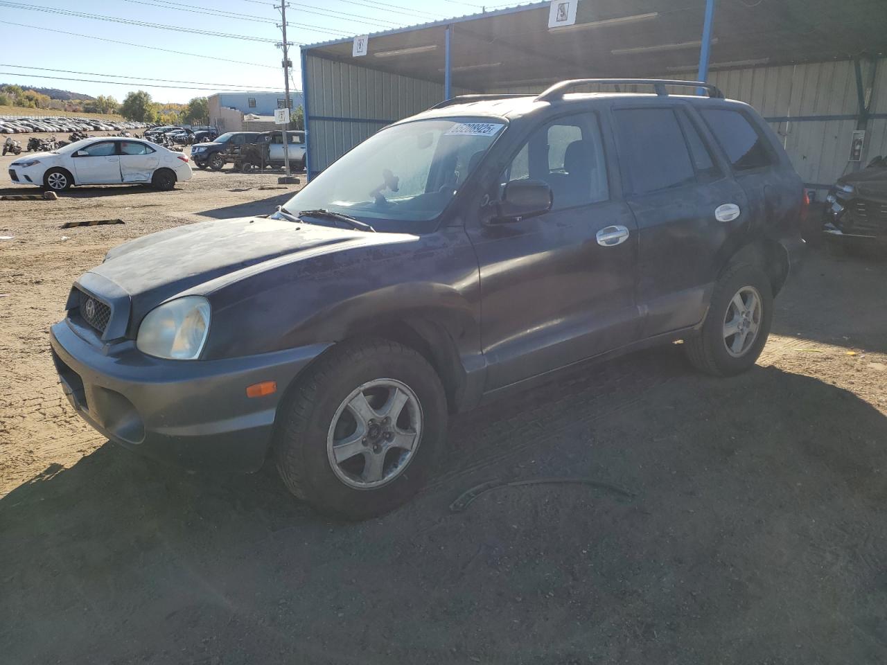 Lot #3280833394 2002 HYUNDAI SANTA FE G