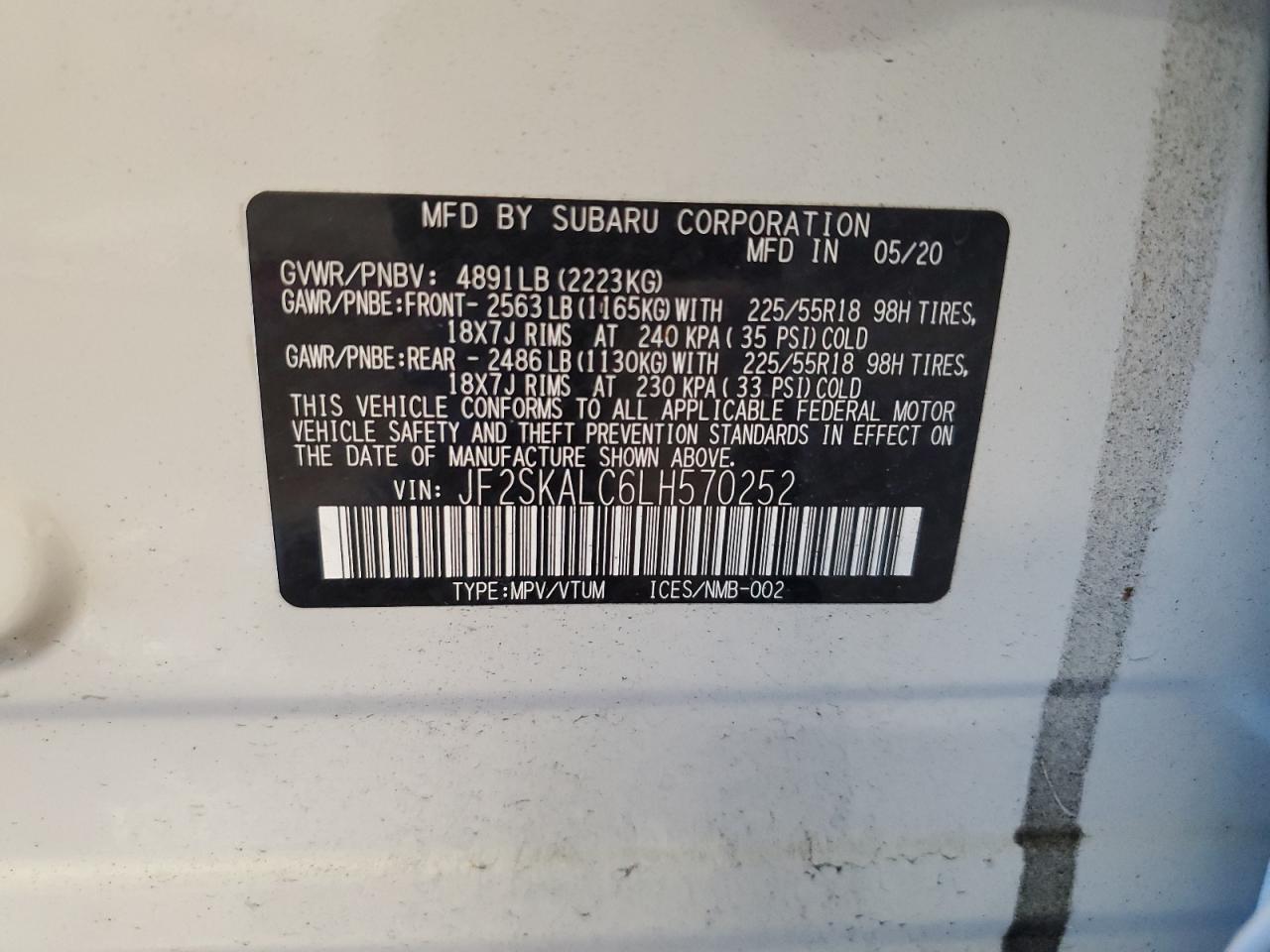 SUBARU FORESTER SPORT